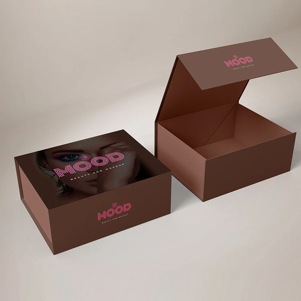 Custom Flip Top Rigid Boxes with Premium Design