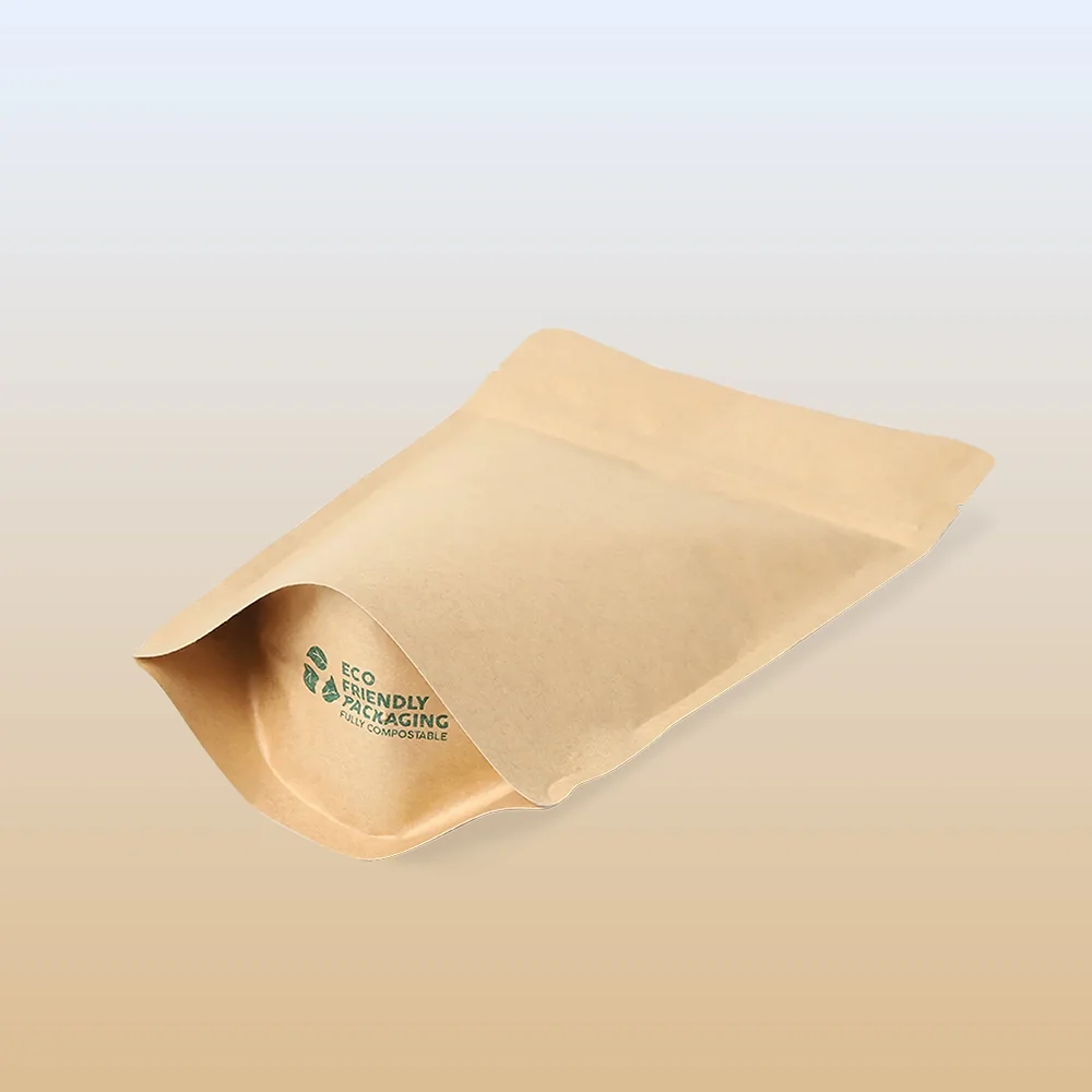 Kraft Child Resistant Bags