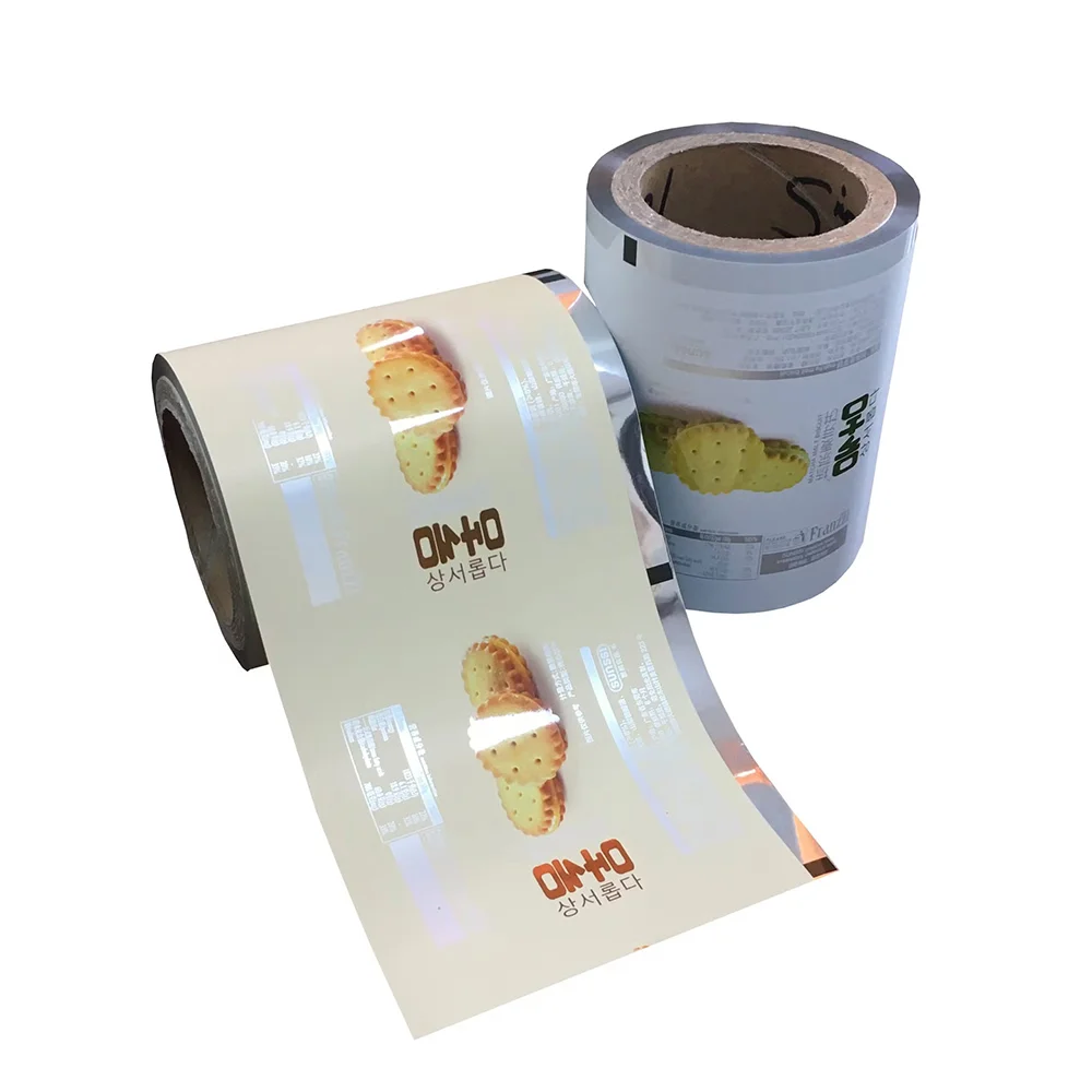 Biscuit Packaging Film Roll Stock Film Biscuit Sachet