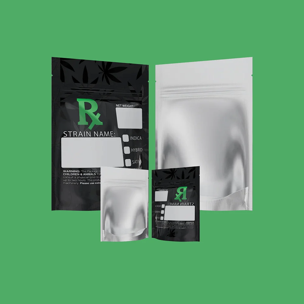 Cannabis Storage Mylar Bags