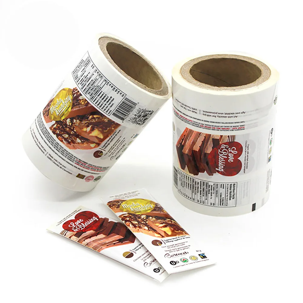 Chocolate Packaging Film Laminated Plastic Roll Supplier