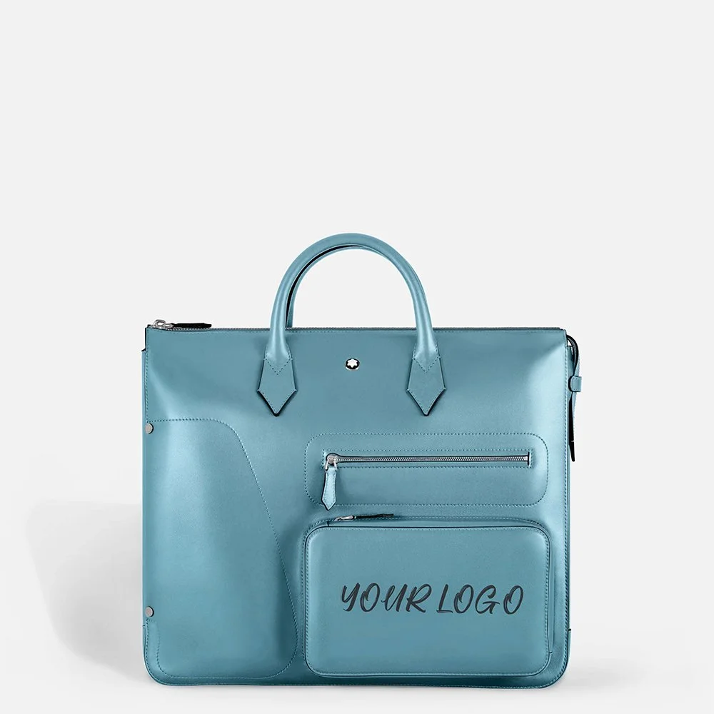 Custom Briefcases Bags Printing with luxury finishes