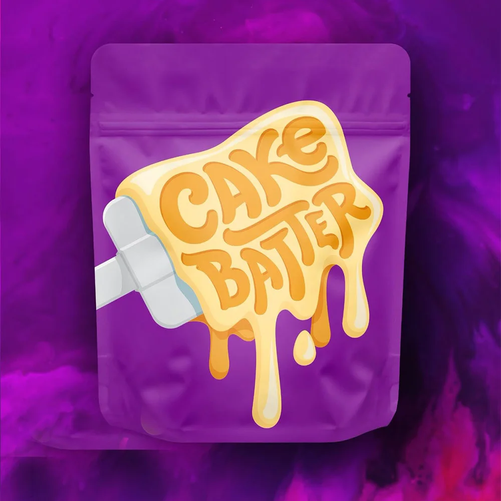 Custom Shaped Die Cut Mylar Bags for Weed Packs