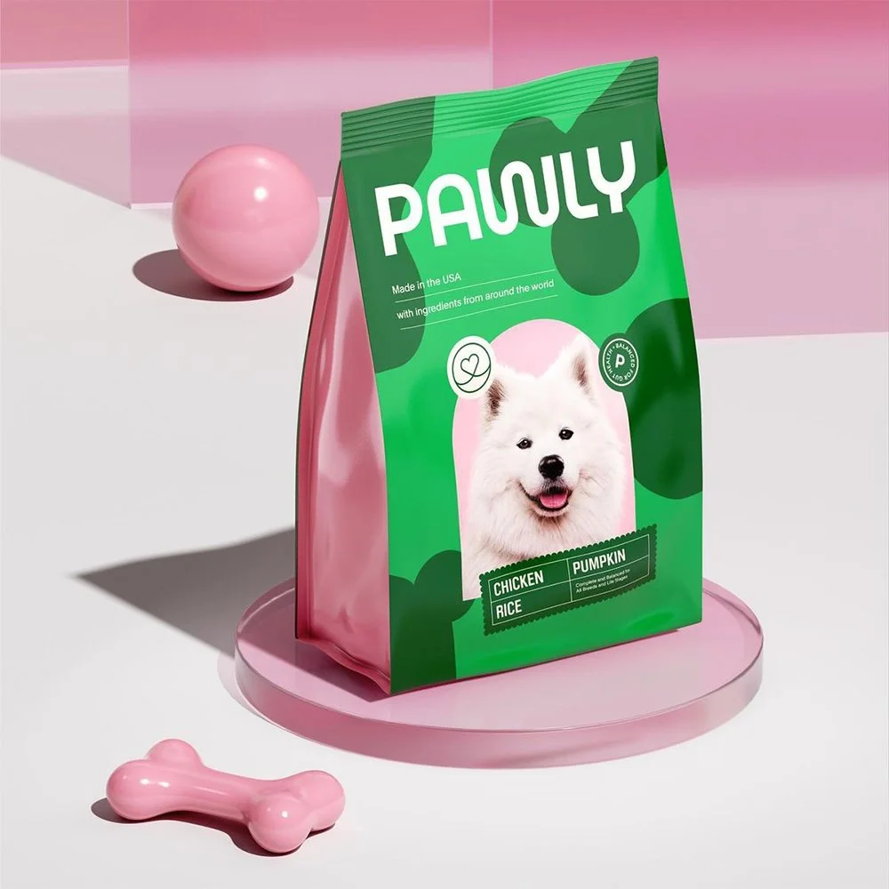 Dog Treat Flat Bottom Packaging Bags