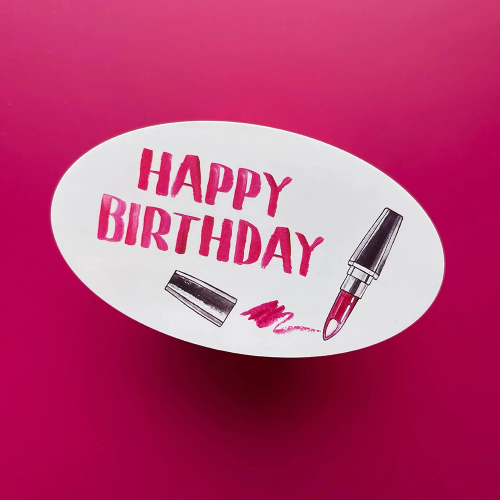 Oval Stickers Printing with your branding