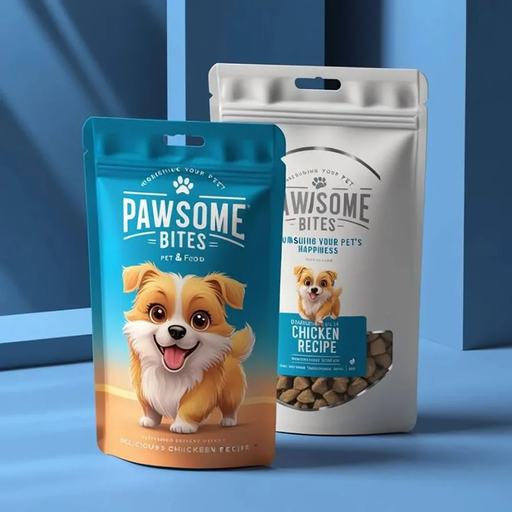 Pet Treat Square Bottom Bags