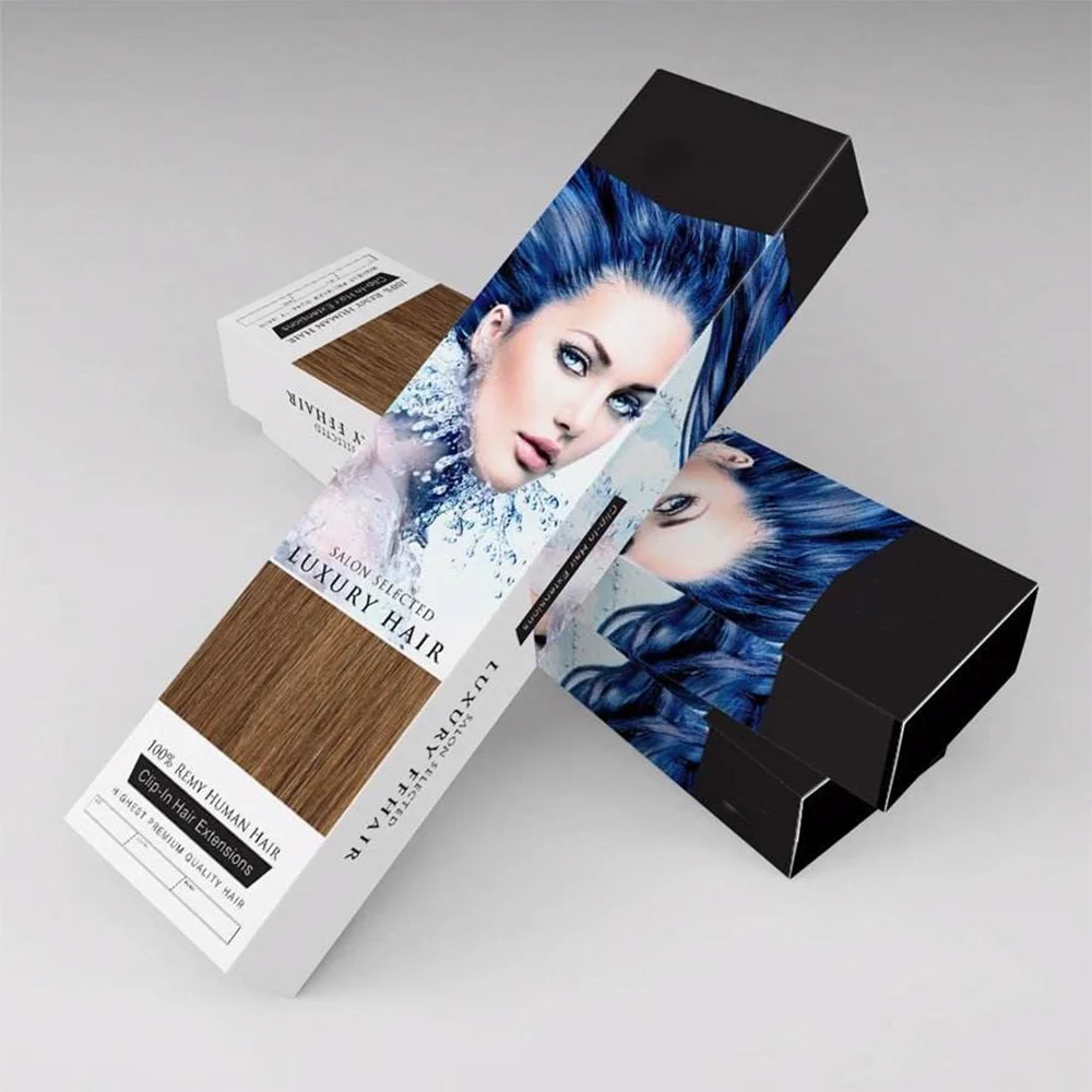Premium custom hair color packaging boxes