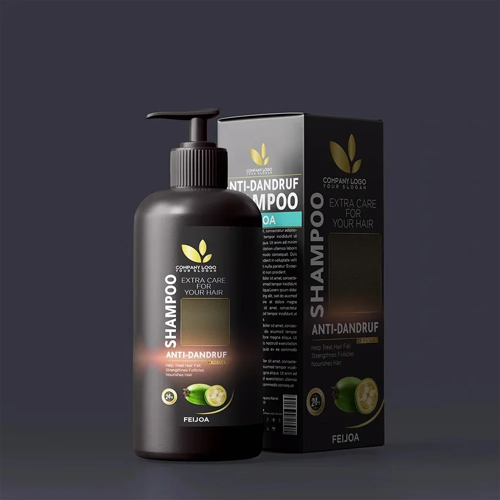 Premium custom shampoo packaging boxes