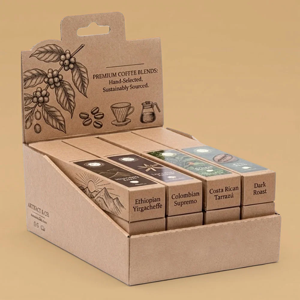 Kraft Display Boxes