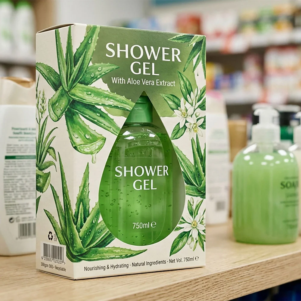 Shower Gel boxes
